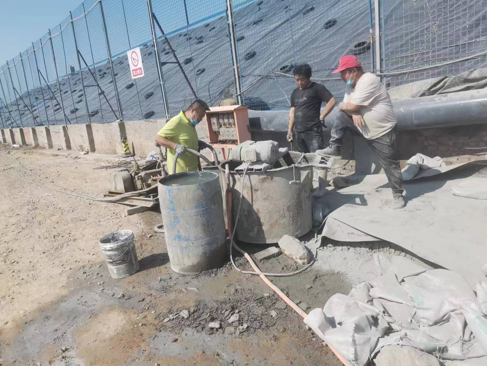 襄汾袖阀管注浆